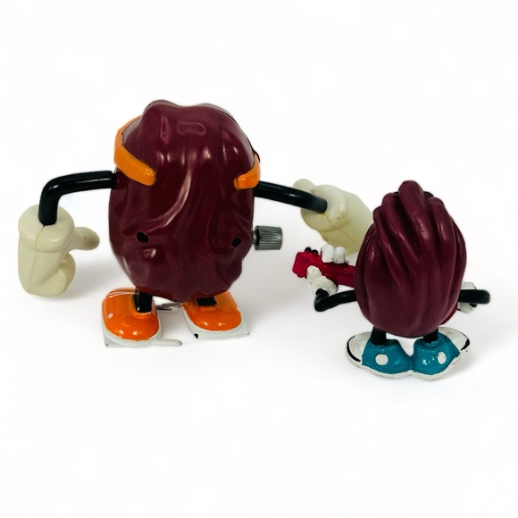 California Raisins Wind Up And PVC Figure Toy Lot Of 2 1988 - Picture 5 of 9